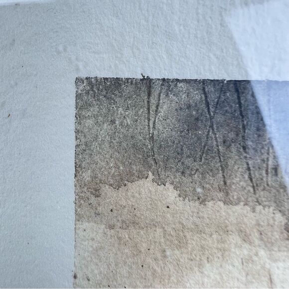 DENNIS T. YATES WATERCOLOR ON PAPER CHICKEN WITH CHICKS PAINTING - Picture 7 of 10